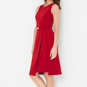 WHBM DOUBLE LAYER A-LINE DRESS
